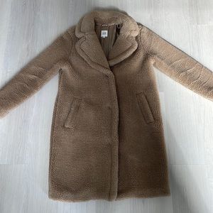 Gap Long Teddy Coat